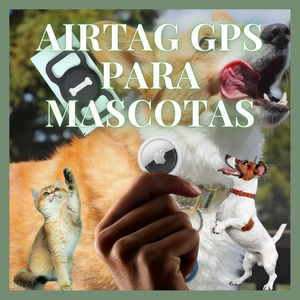 AIRTAG GPS PARA MASCOTAS - MAMATERE